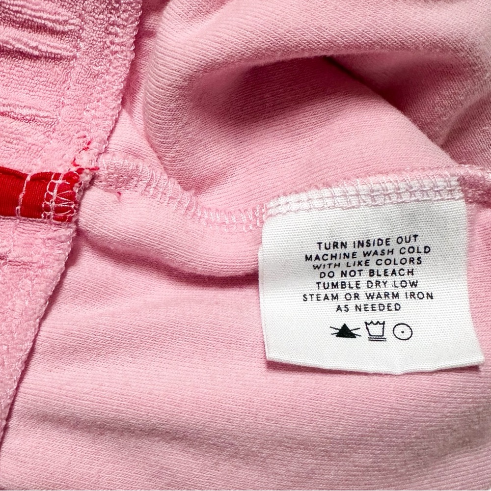 Glossier Summer Capsule Collection Terry Cloth Shorts Retro Pink Limited Edition - Picture 8 of 9